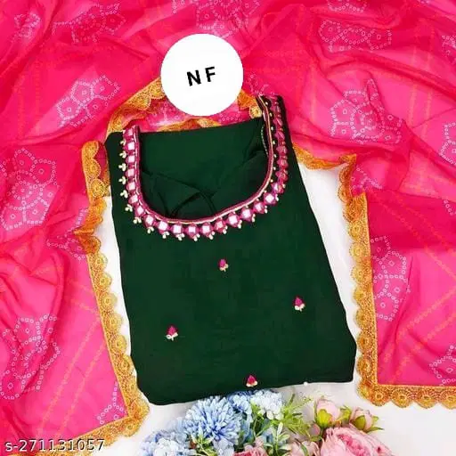 Majisha Faux Georgette Digital Printed Gown With Dupatta catalog
